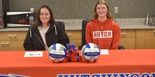 TWO DRAGON VOLLEYBALL PLAYERS ANNOUNCE FOUR-YEAR PLANS
