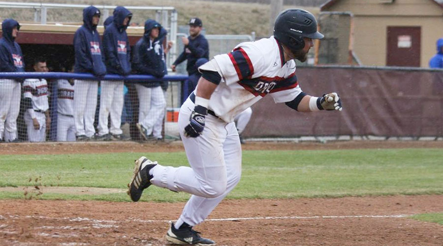 The Blue Dragon baseball team splits with Dodge City, winning 12-3 in the second game after falling 5-4 in the first. The series shifts two Hobart-Detter Field at 2 p.m. on Friday. (Bre Rogers/Blue Dragon Sports Information)