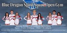 SPIRIT SQUAD OPEN GYM IS OCT. 3 AT ARENA