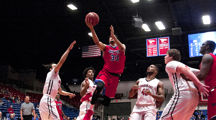 James Rojas scored a career-high 28 points to lead the No. 9 Blue Dragons to a 117-85 win over Redlands on Saturday in Great Bend