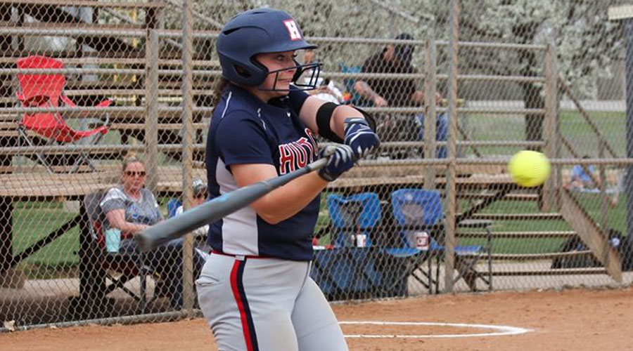 Taylor Ullery collects six hits in a Blue Dragon doubleheader sweep of Northwest Tech on Wednesday. The Blue Dragons have won 16 games in a row. (Bre Rogers/Blue Dragon Sports Information)