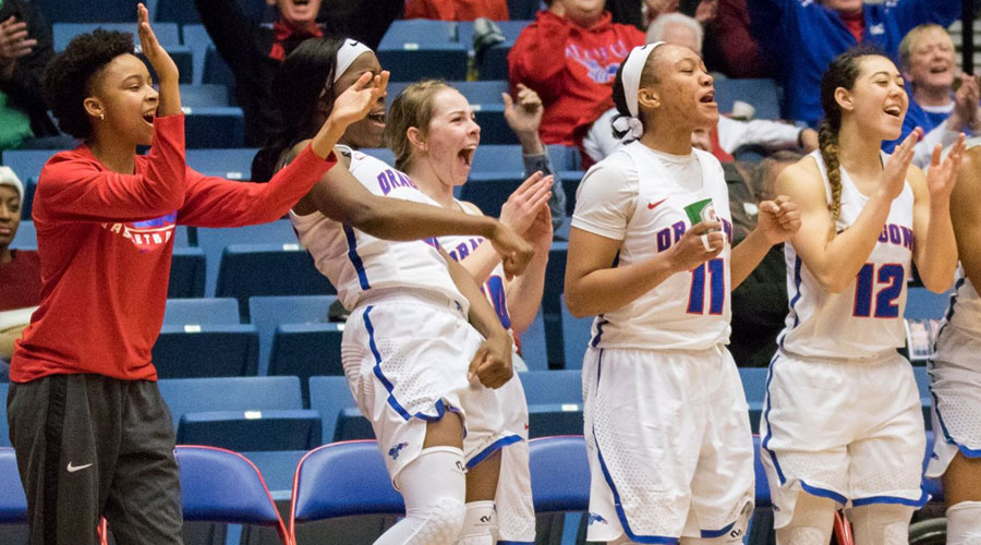 The Blue Dragon Women's Basketball Team takes on Garden City at 5:30 p.m. on Wednesday at the Sports Arena. (Allie Schweizer/Blue Dragon Sports Information)