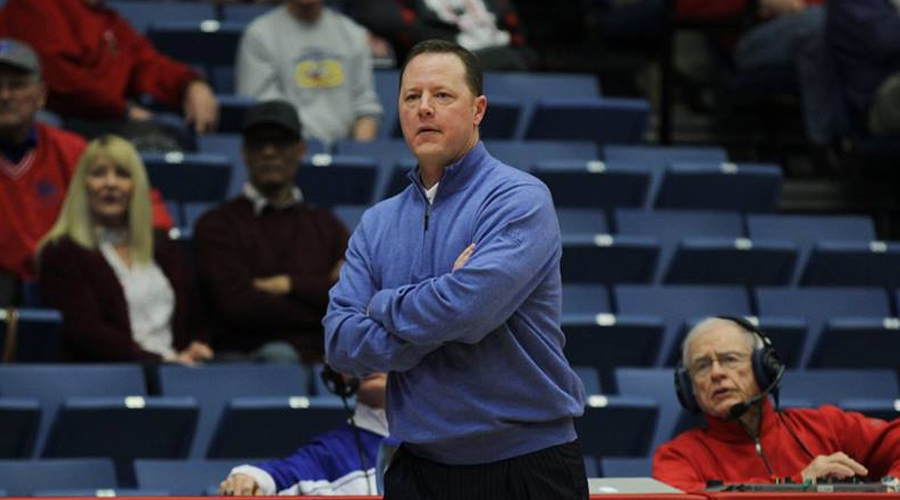 With 369 wins, head coach John Ontjes is now tied for fifth place on the Jayhawk Conference and Region VI women's basketball all-time coaching wins charts after the No. 10 Blue Dragons defeated Pratt 75-62 on Monday in Pratt. (Bre Rogers/Blue Dragon Sports Information)