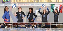 FIVE DRAGONS ON ALL-KJCCC VOLLEYBALL TEAM