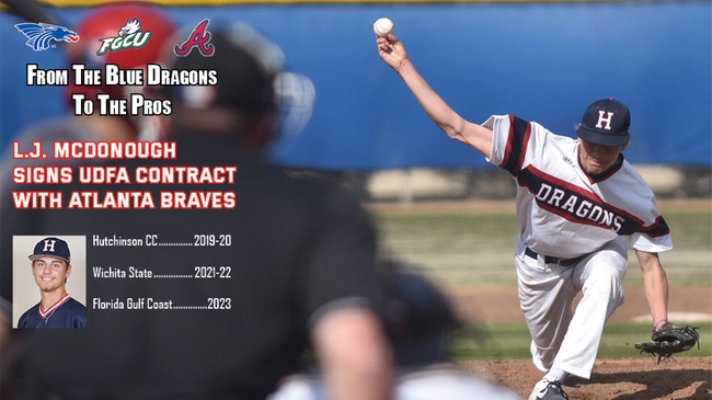 Former Blue Dragon L.J. McDonough signs a UDFA contract with the Atlanta Braves.