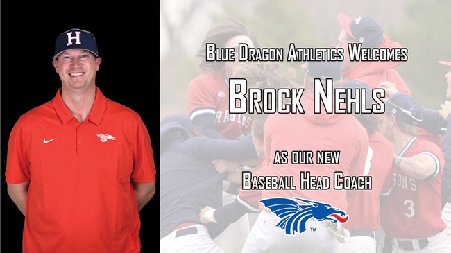 Brock Nehls hired as new Blue Dragon Baseball Coach